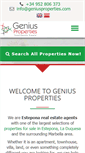 Mobile Screenshot of geniusproperties.com